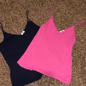 Two old navy tank tops